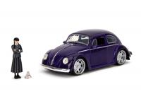 Wednesday auto 1972 VW Beetle 1:24 a figurka Wednesday